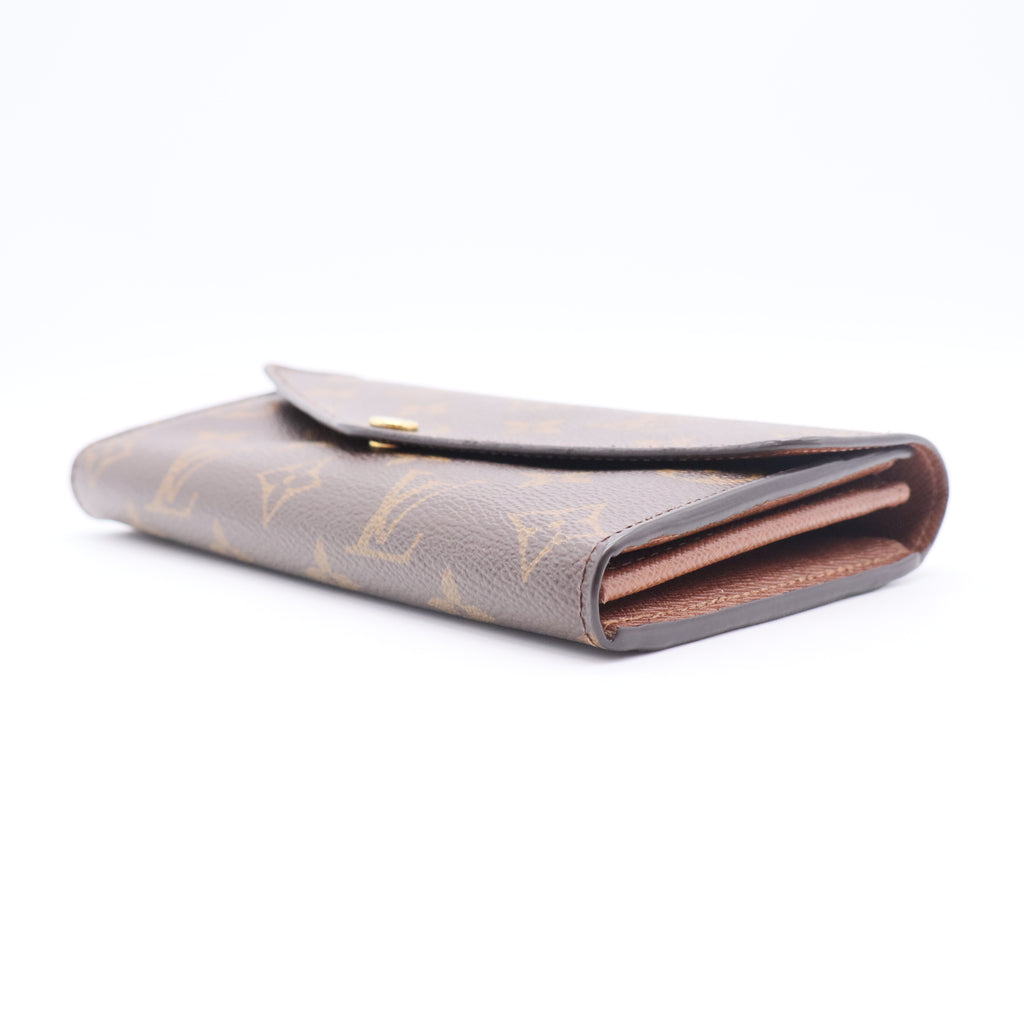 Sarah Wallet Monogram Canvas