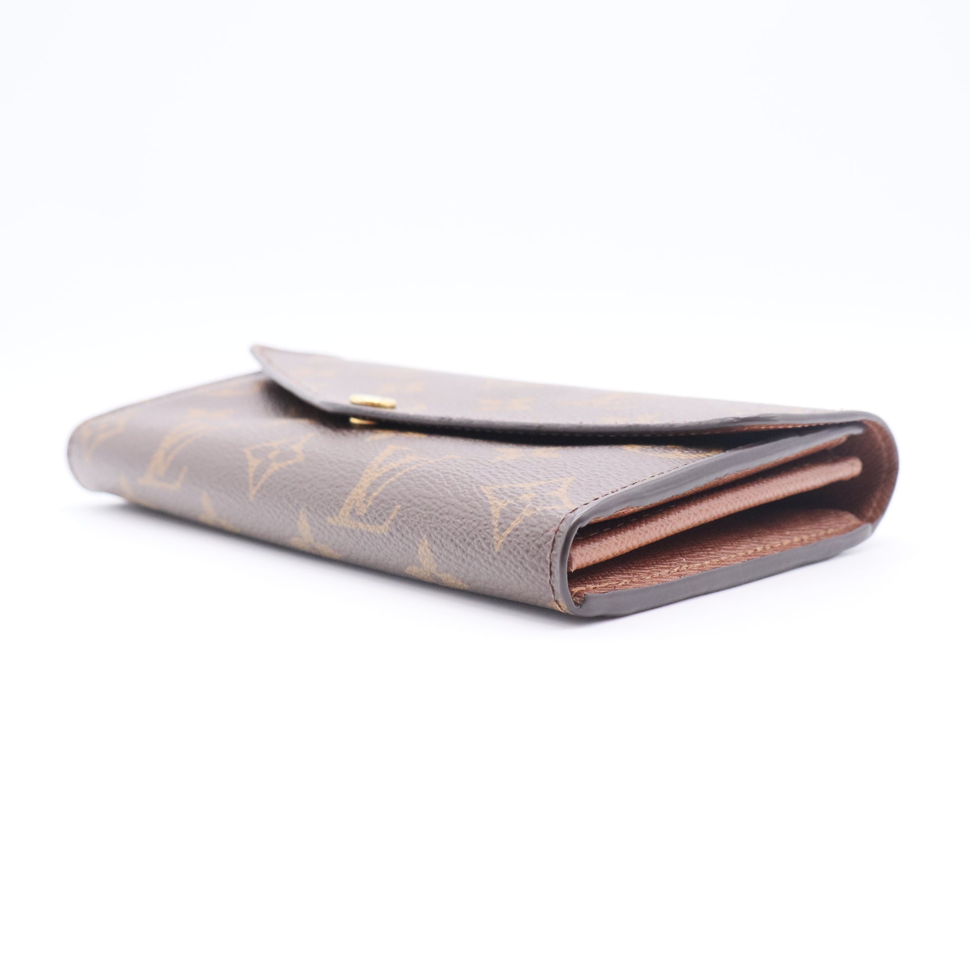 Sarah Wallet Monogram Canvas