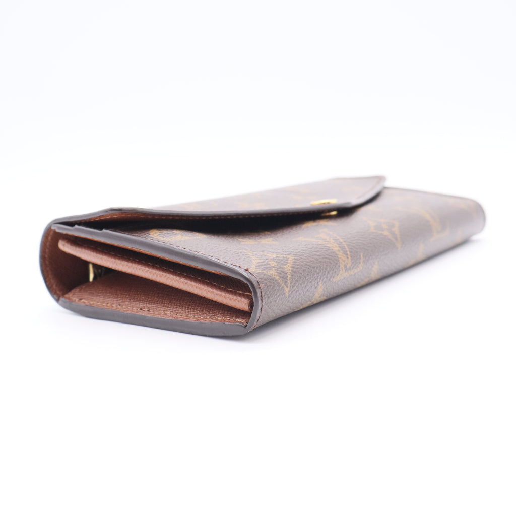 Sarah Wallet Monogram Canvas