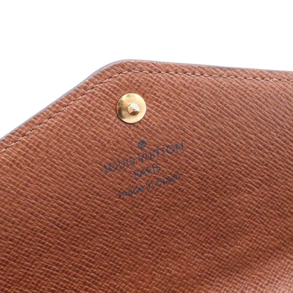 Sarah Wallet Monogram Canvas