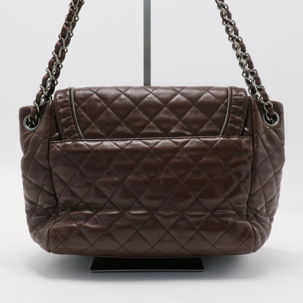 Calfskin Quilted Istanbul Accordion Flap