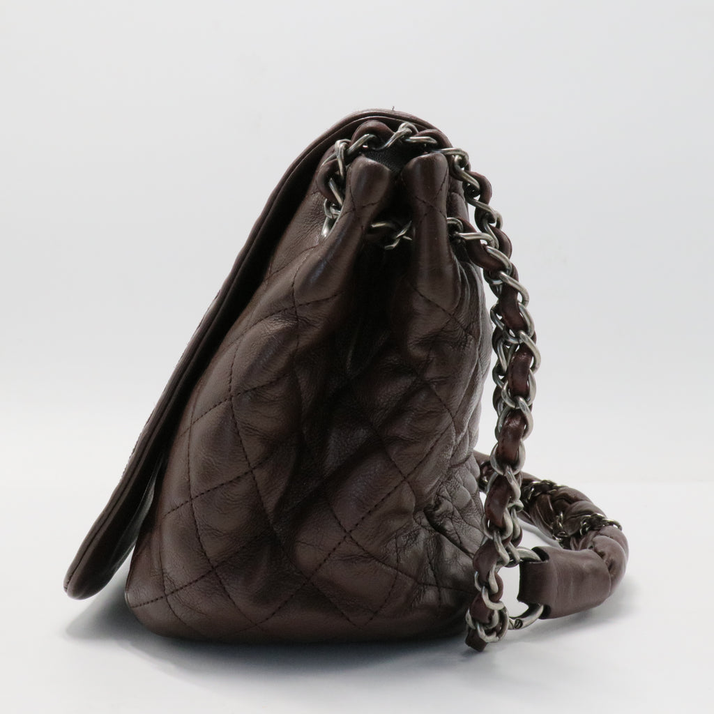 Calfskin Quilted Istanbul Accordion Flap