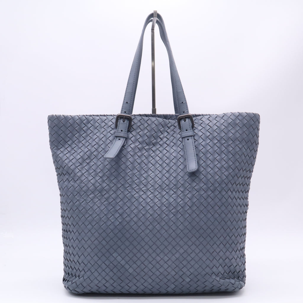 Tote Bag Intrecciato Nappa Blue B23427