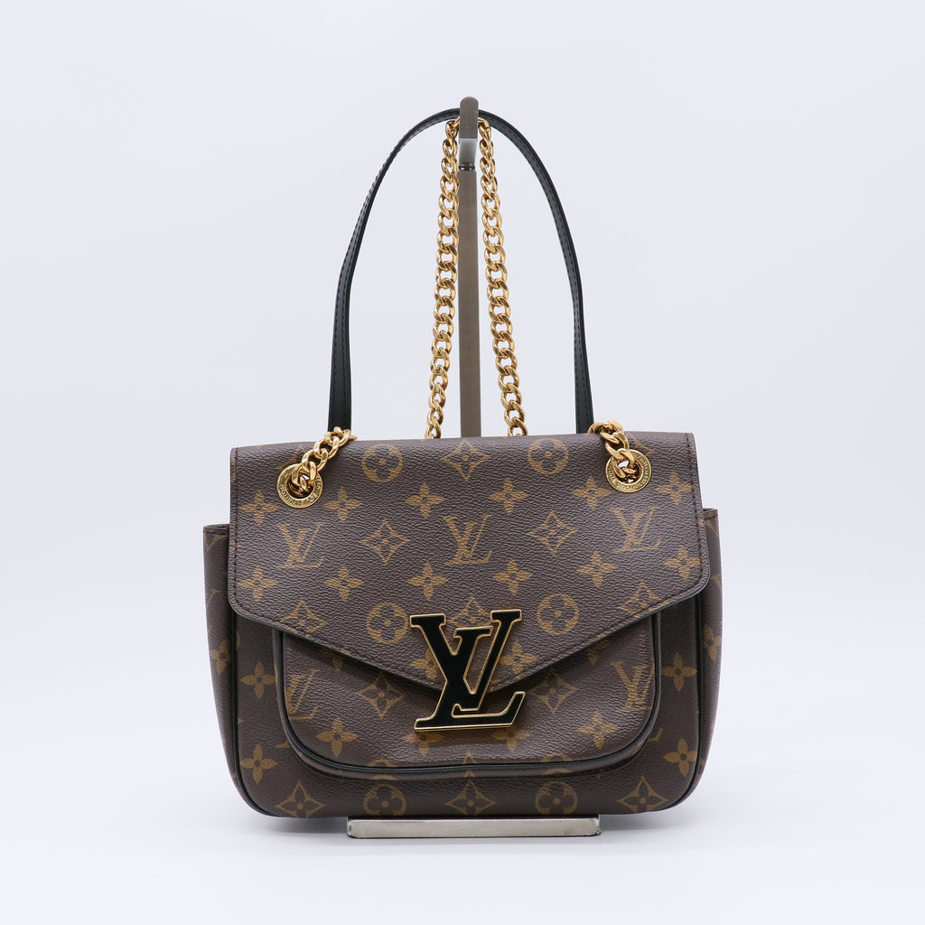 Monogram Canvas Passy Chain Bag twins B22359