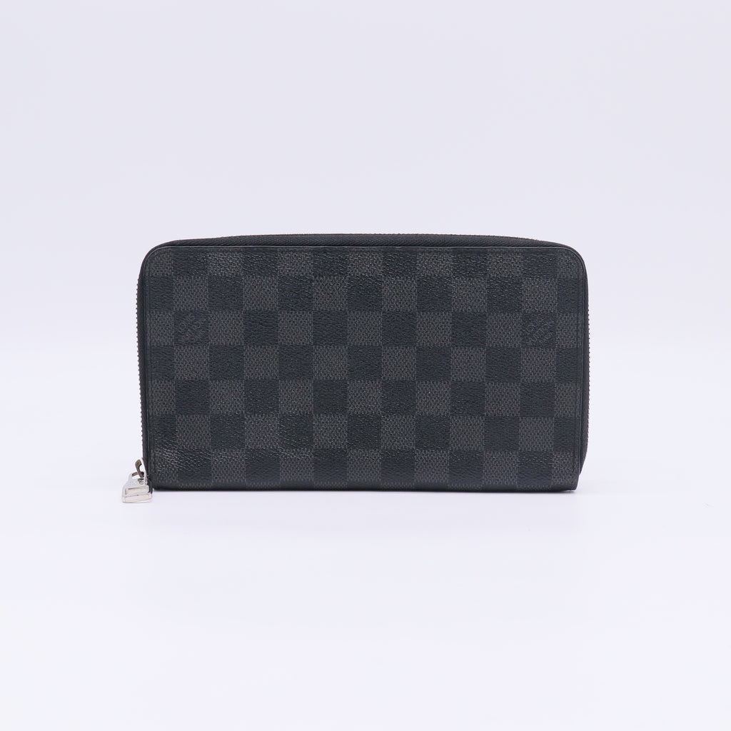 Damier Graphite Canvas Zippy Organizer Wallet W22537