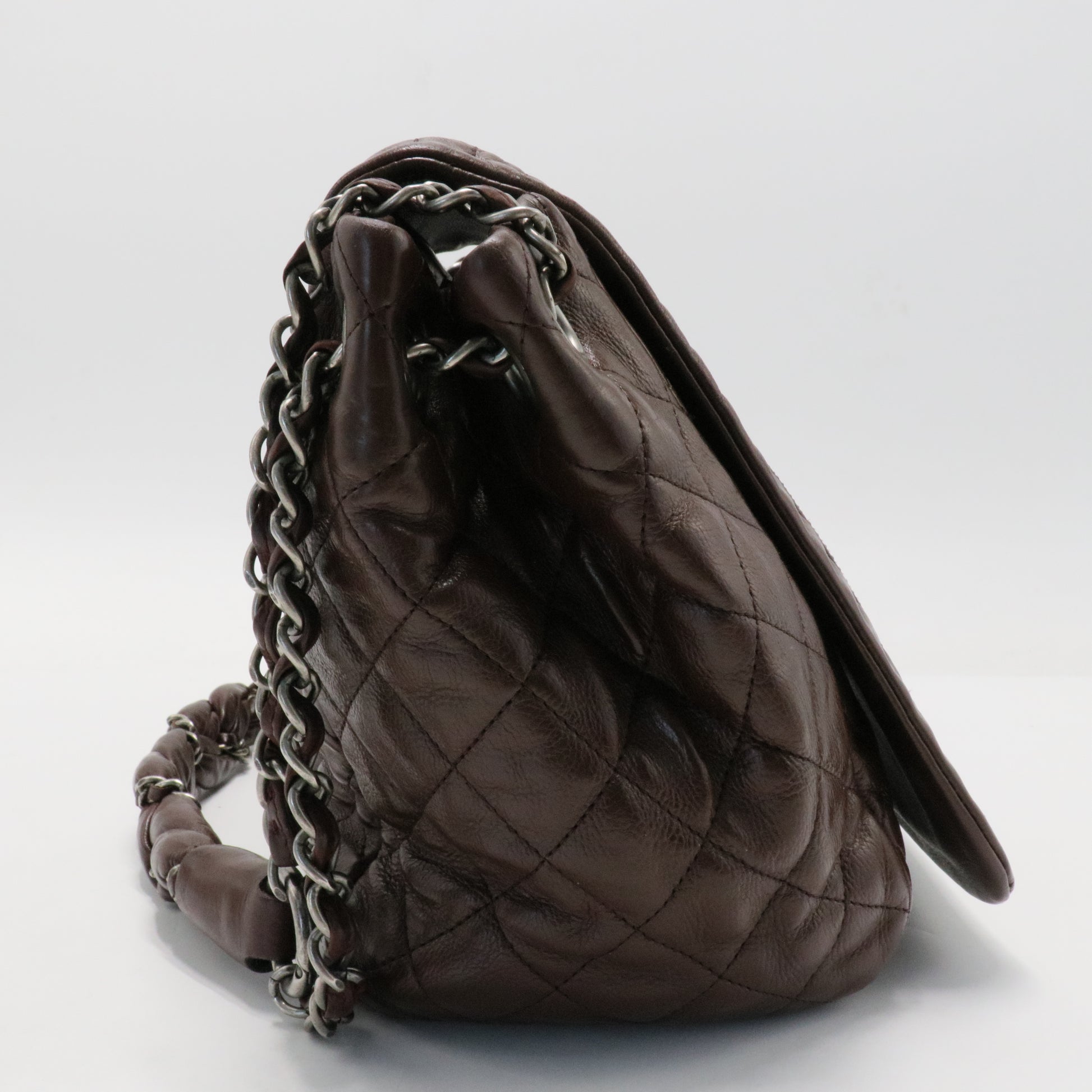 Calfskin Quilted Istanbul Accordion Flap