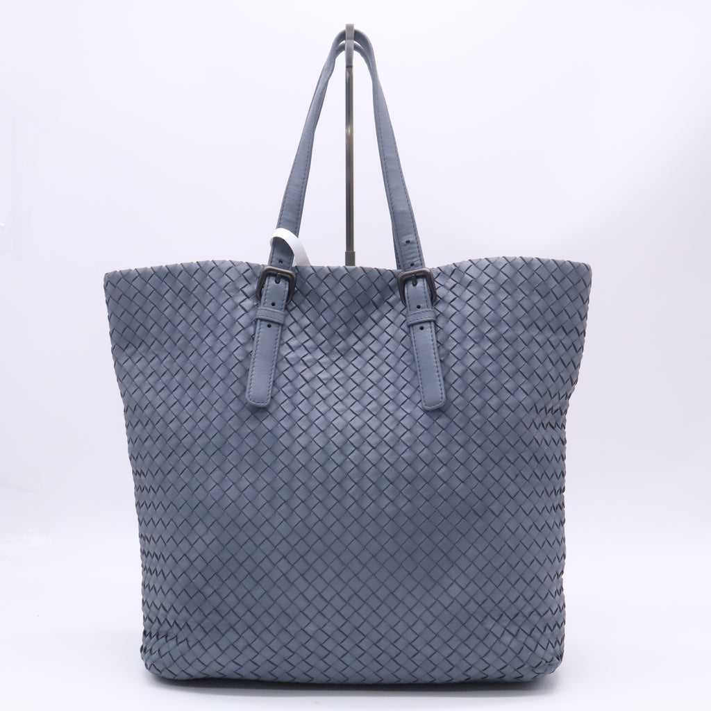 Tote Bag Intrecciato Nappa Blue B23427