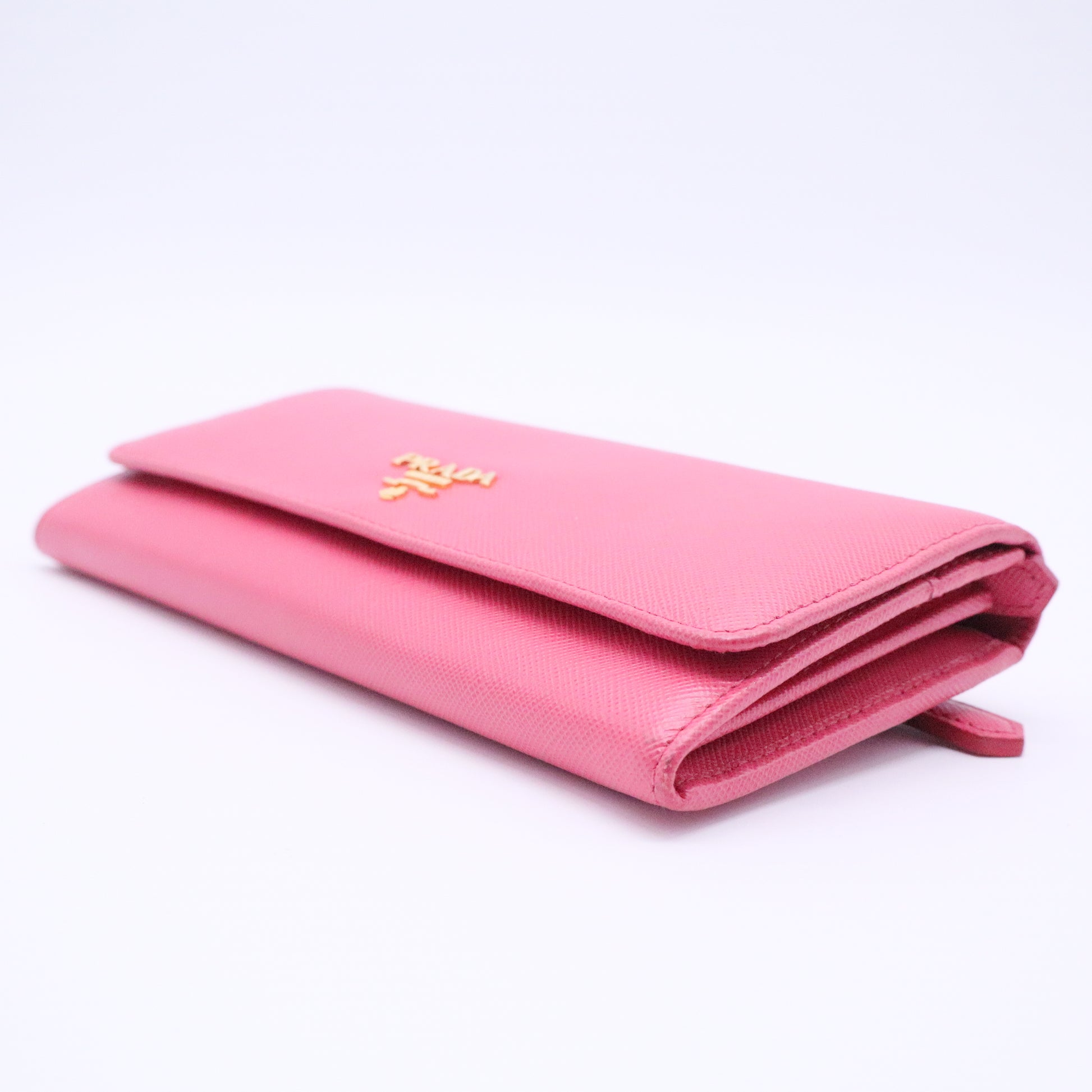 Ibisco Saffiano Metal Leather Continental Wallet