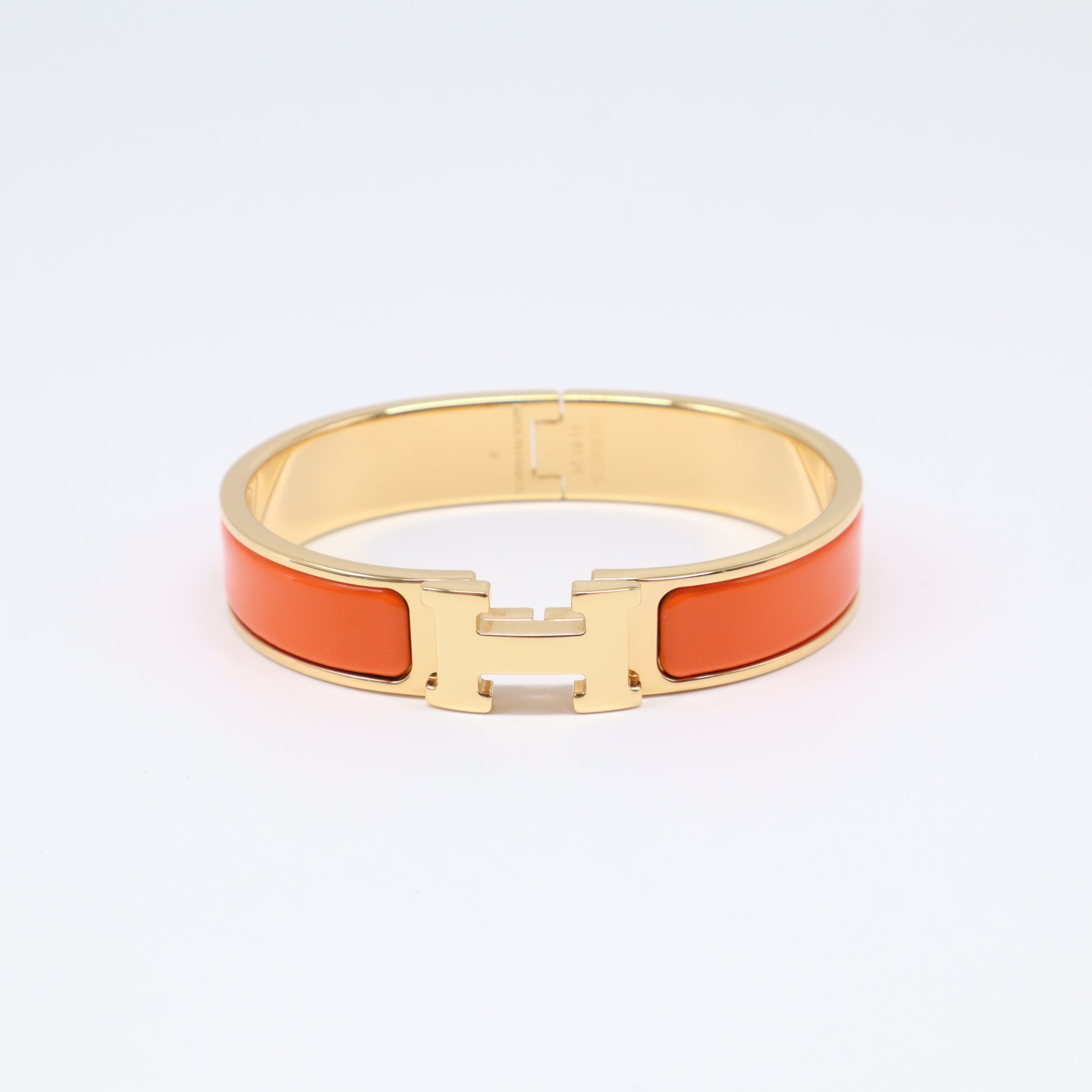 Hermes Clic H Enamel Bracelet W21519