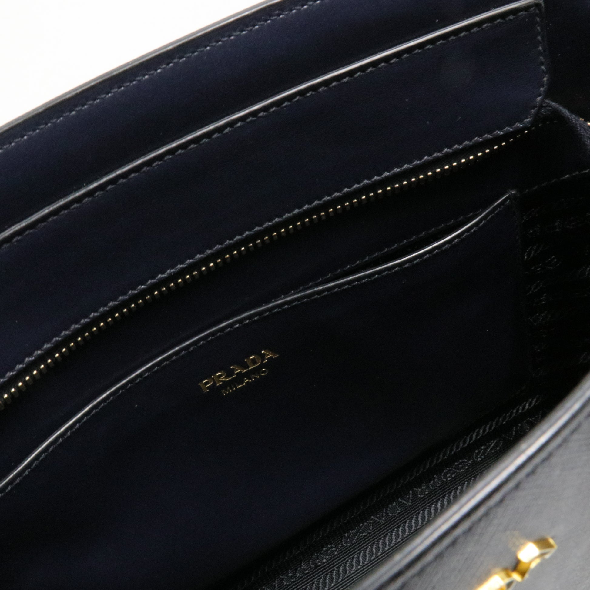 Convertible Open Tote Saffiano with Soft Calf Small