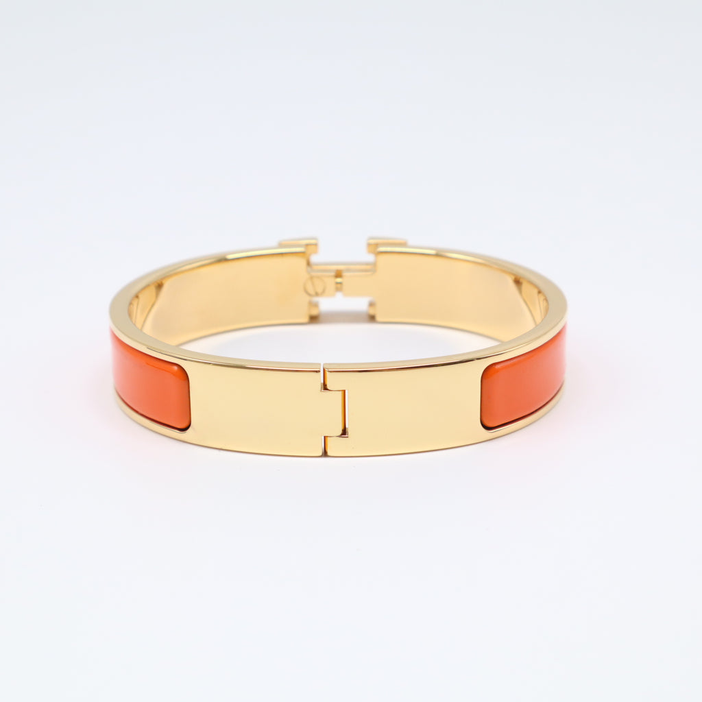 Hermes Clic H Enamel Bracelet W21519