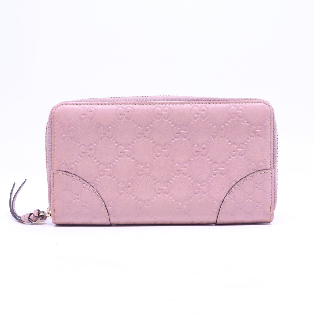 Pink Monogram Long Wallet W20767