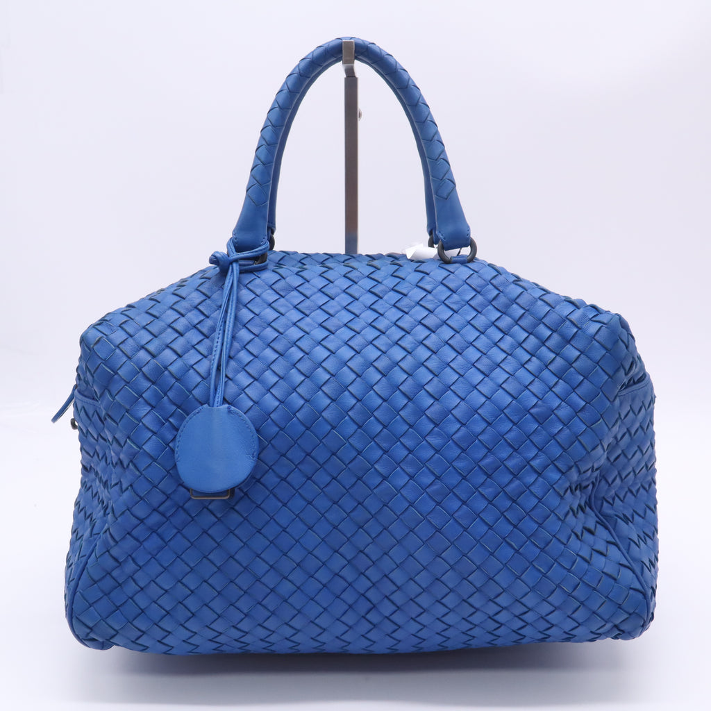 Bottega Veneta Intrecciato Nappa Boston Bag B23356