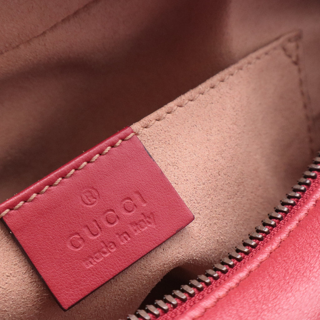 GG Marmont Shoulder Bag Matelasse Leather Small