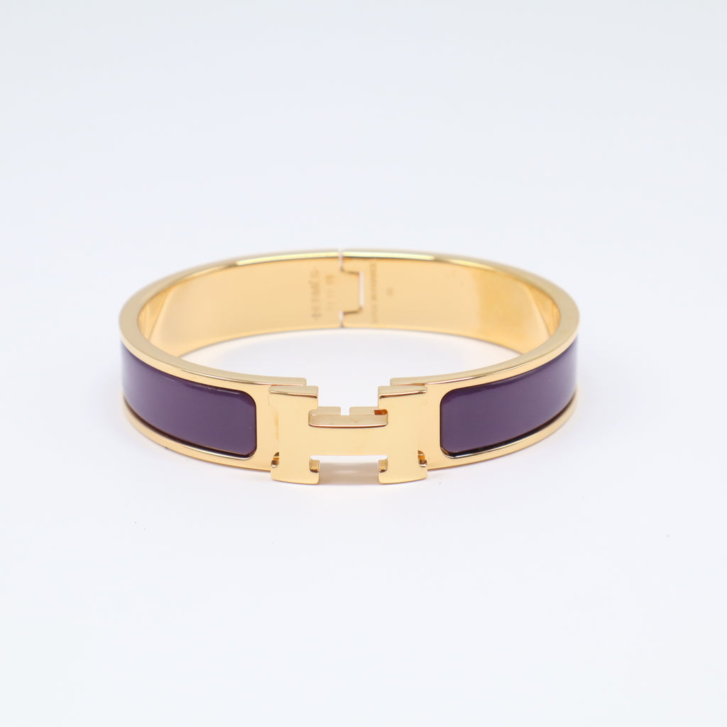Hermes Clic H Enamel Bracelet W21516