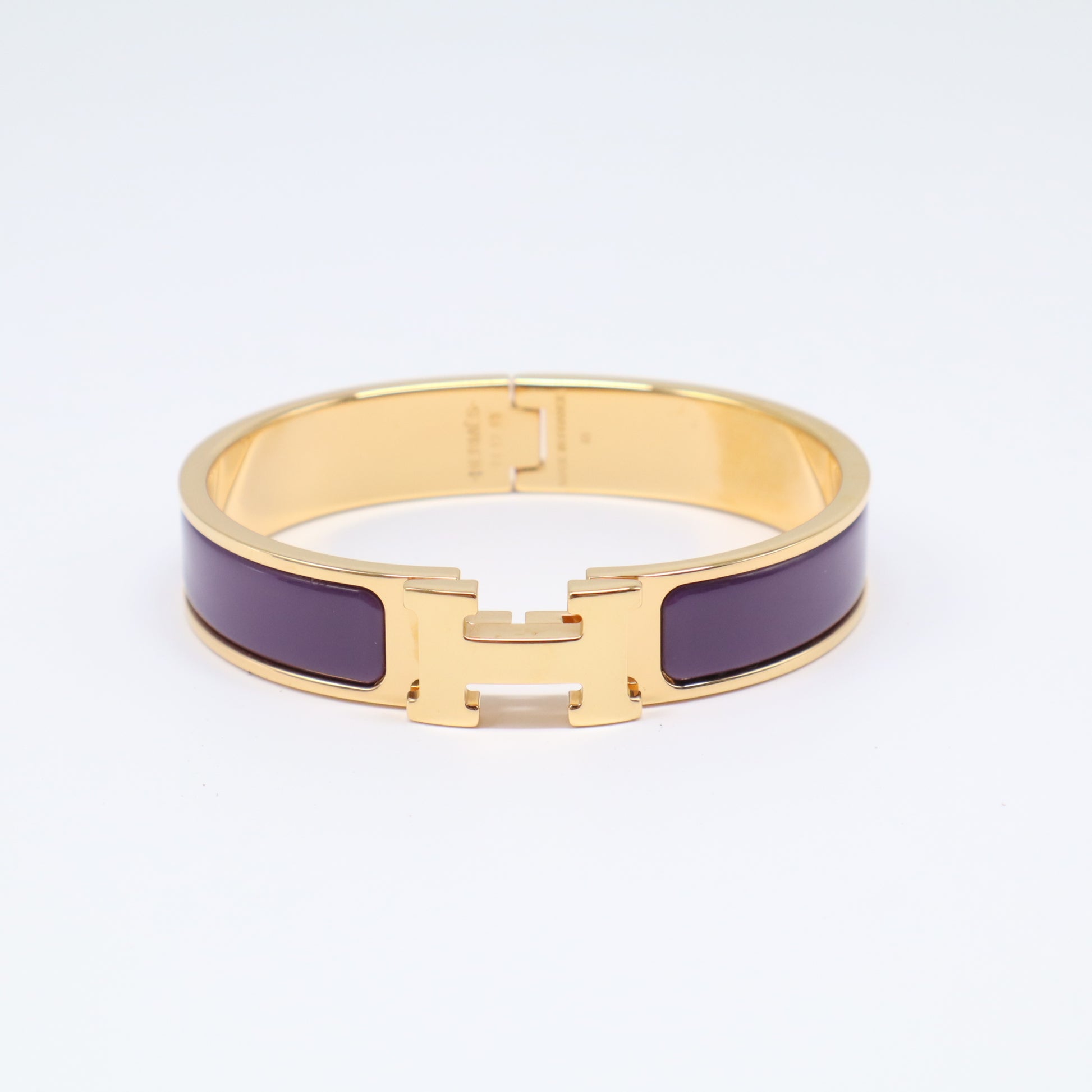 Hermes Clic H Enamel Bracelet W21516