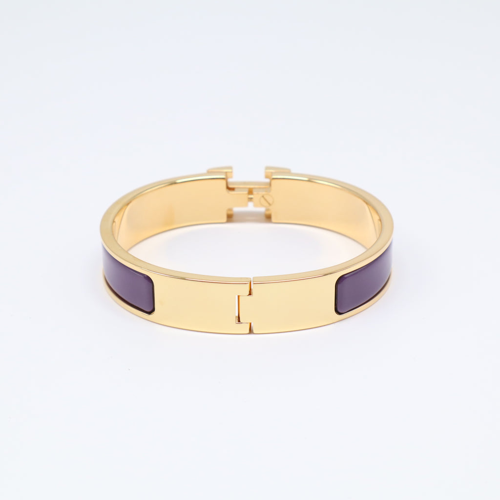 Hermes Clic H Enamel Bracelet W21516