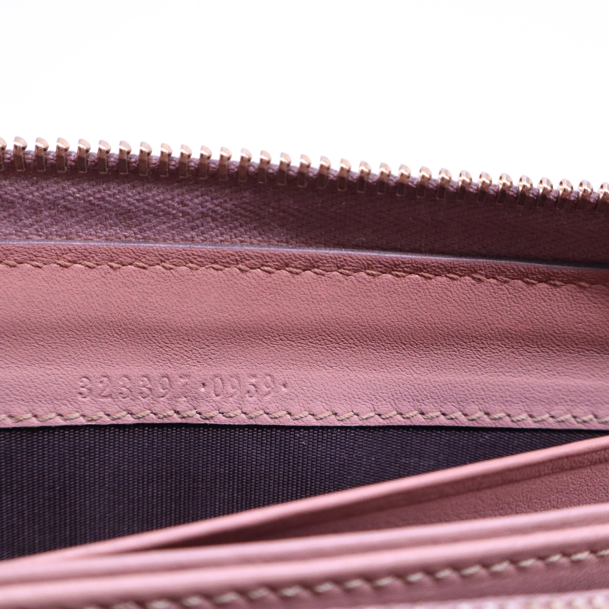 Pink Monogram Long Wallet W20767