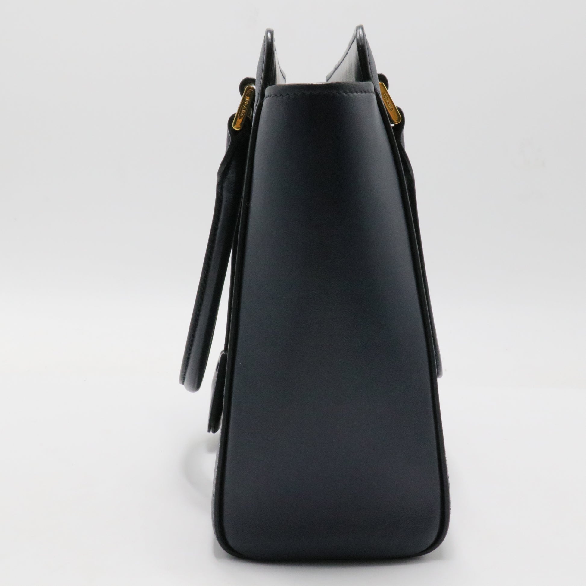 Convertible Open Tote Saffiano with Soft Calf Small