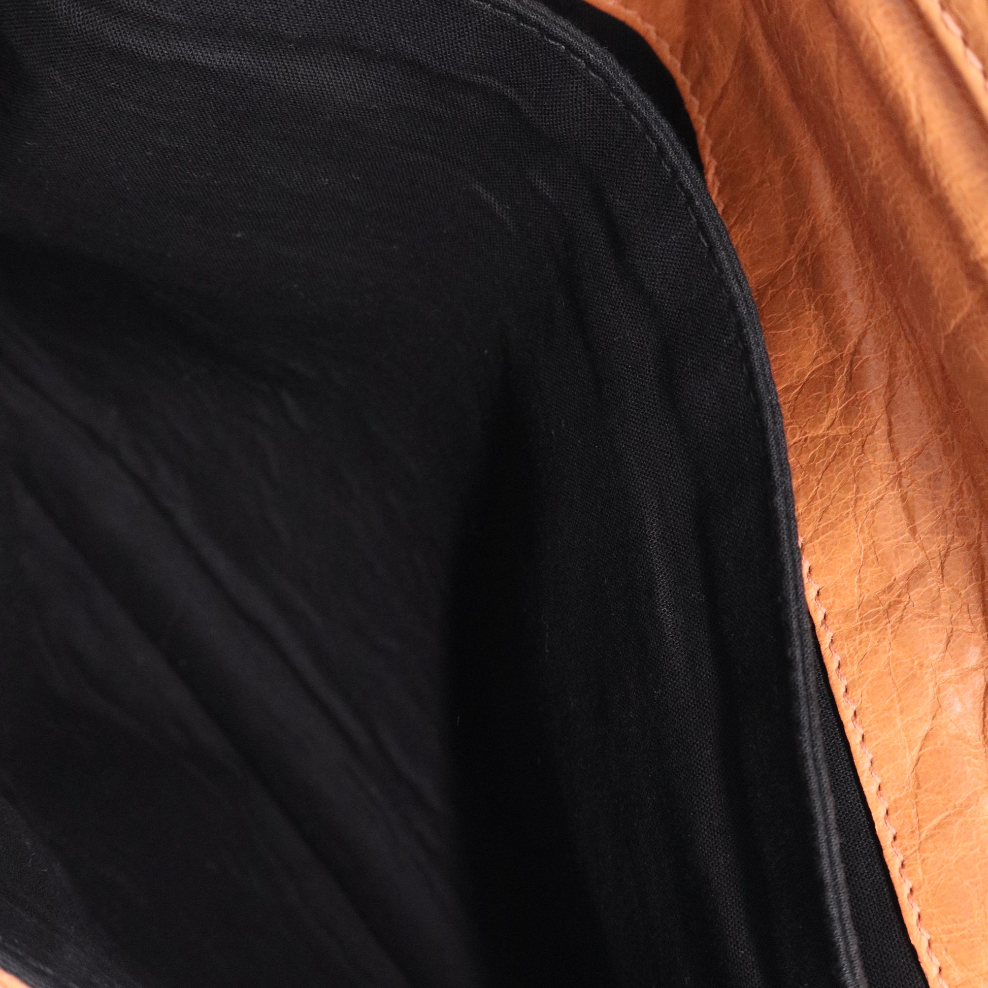 Balenciaga Mandarin Lambskin Leather Giant 21 Envelope Clutch Bag B20506