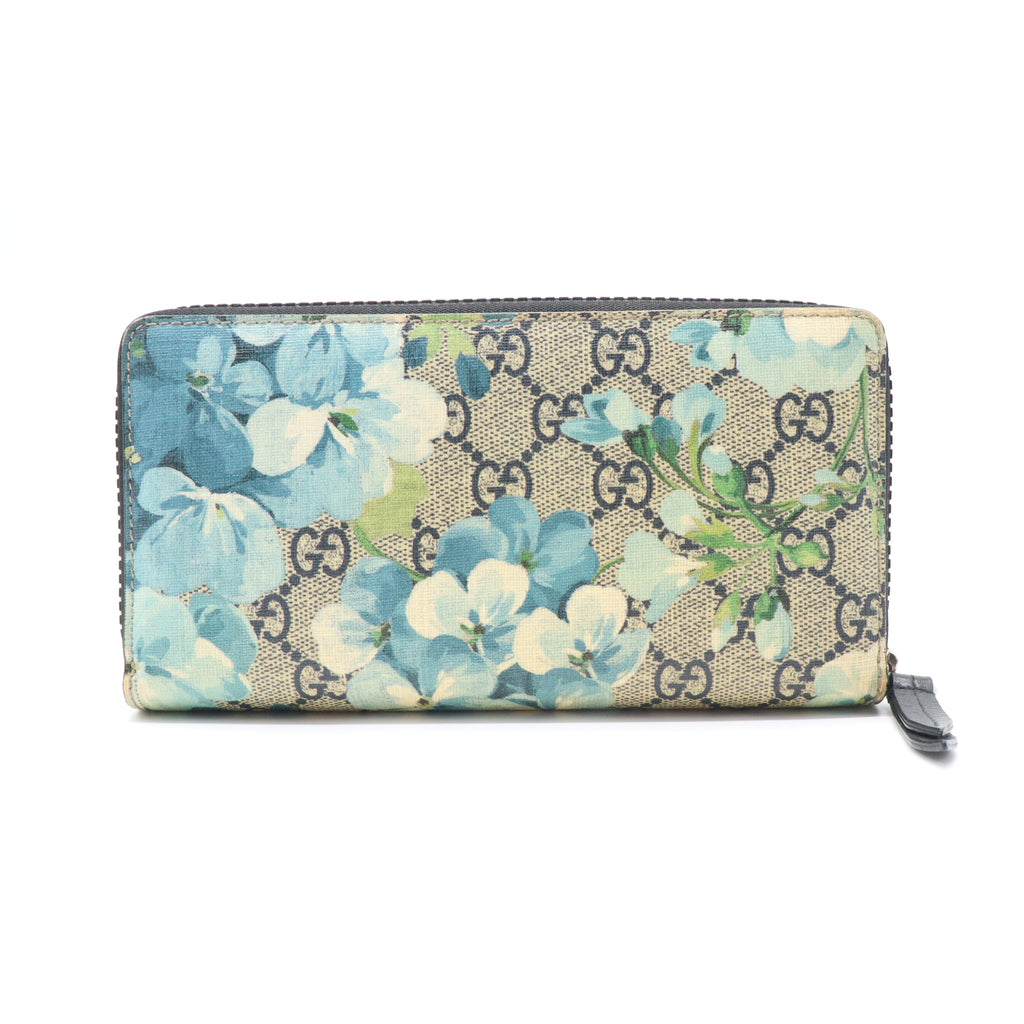 Gucci GG Blooms Zip Around Long Wallet W21479