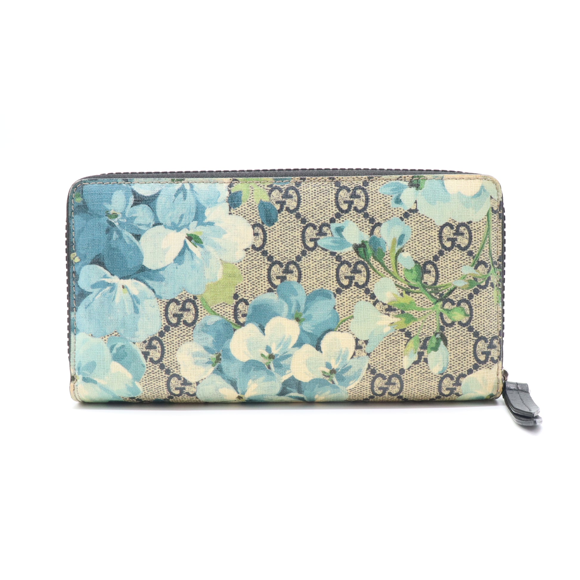 Gucci GG Blooms Zip Around Long Wallet W21479