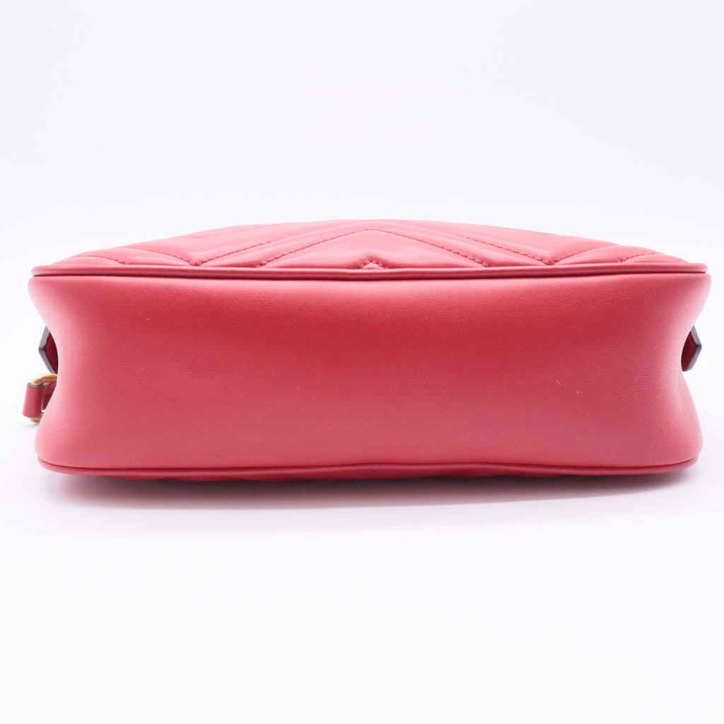 GG Marmont Shoulder Bag Matelasse Leather Small