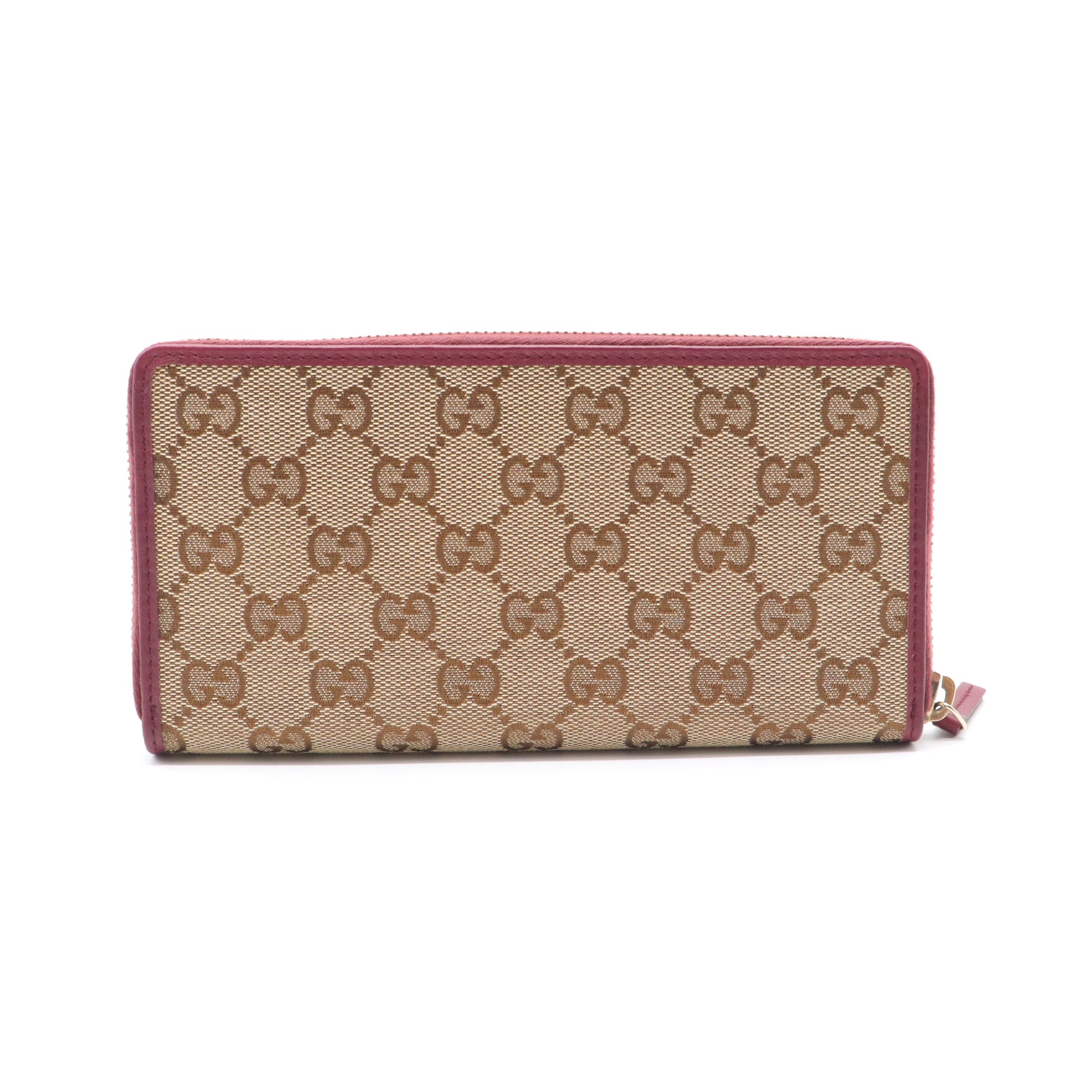 Gucci Mayfair GG Canvas Zip Around Long Wallet W21476