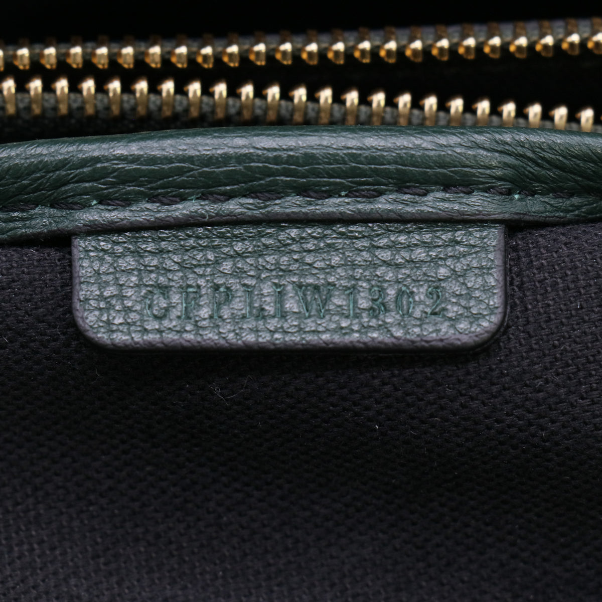 Burberry Bottle Green Calf Leather House Check Medium Banner Tote Bag B24004