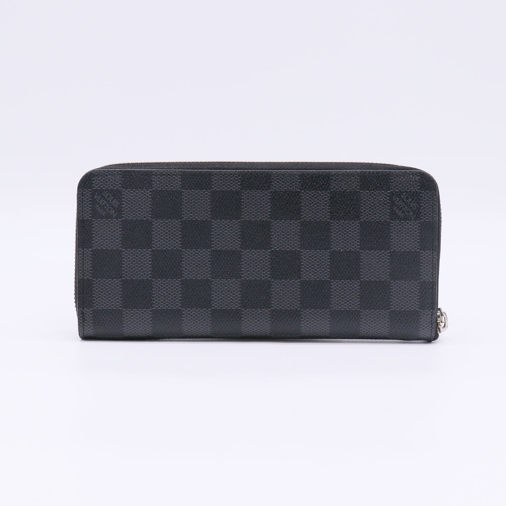 Damier Graphite Coated Canvas Zippy Vertical Wallet W22667