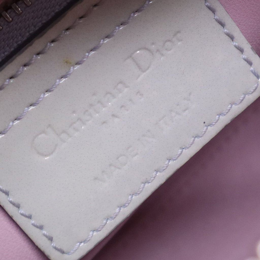 Medium Ombre Patent Cannage Lady Dior satchel
