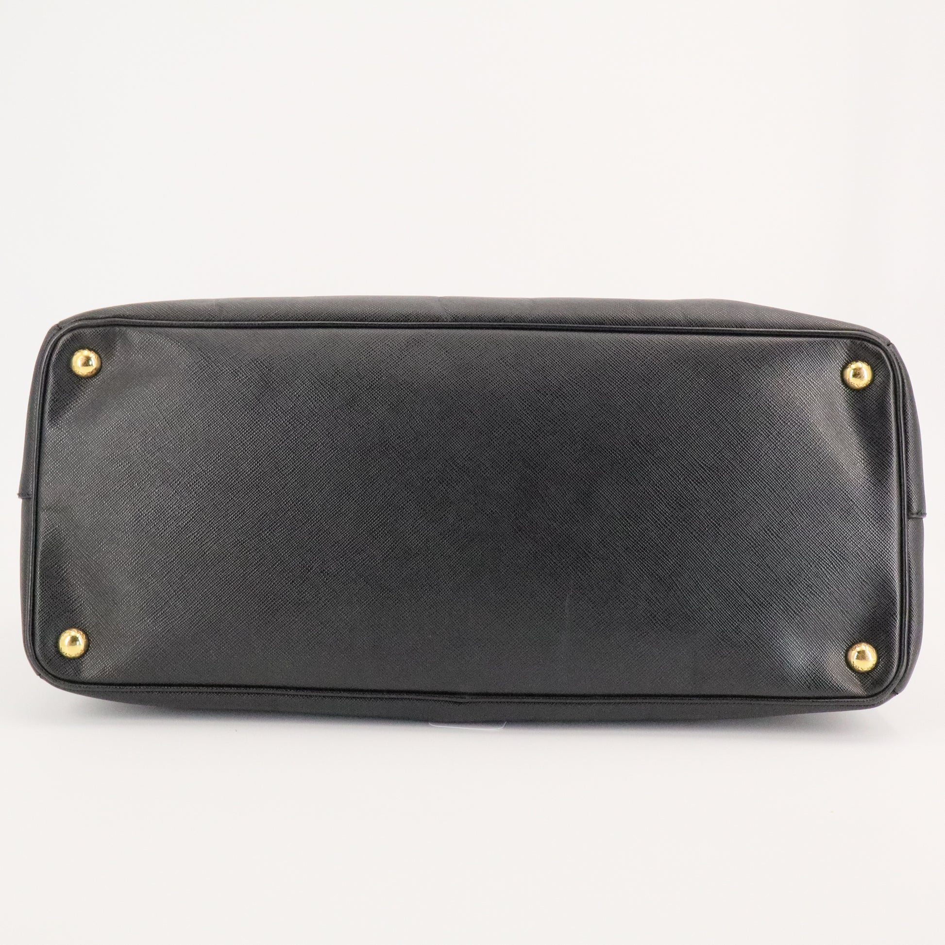 Saffiano Lux Extra Large Tote Black twins