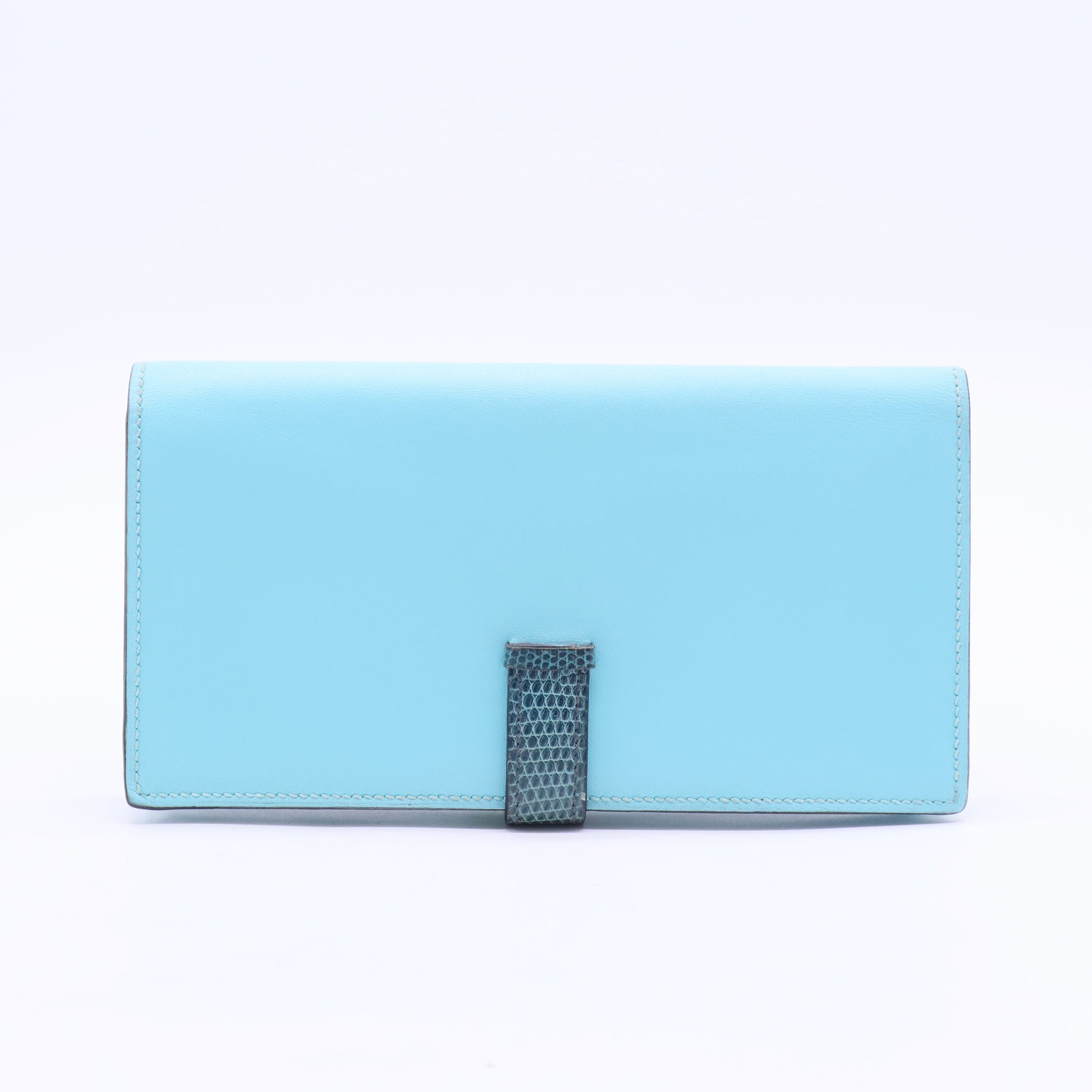 Blue Lizard Leather Bearn Wallet