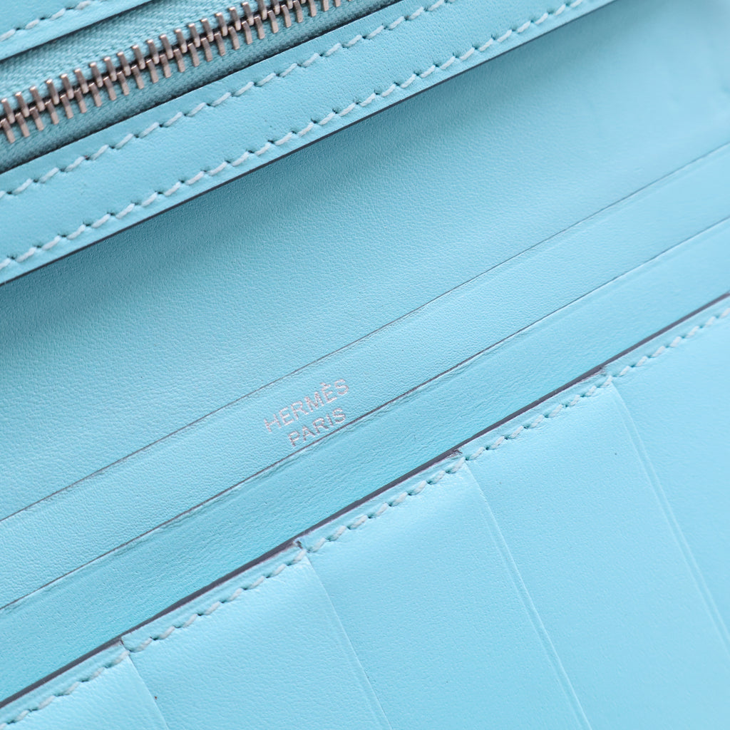 Blue Lizard Leather Bearn Wallet
