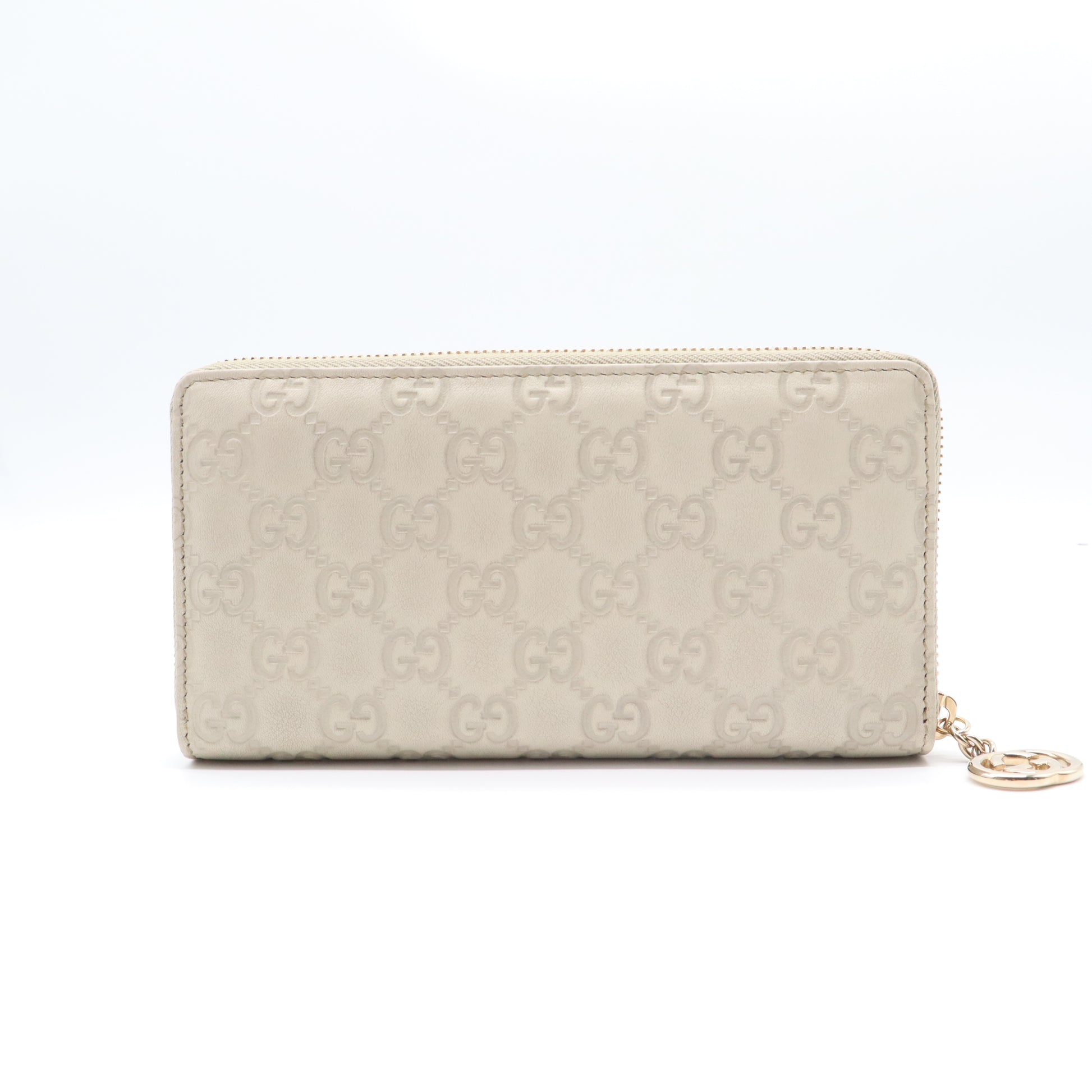 Gucci Guccissima GG Pierce Zip Around Long Wallet W21697