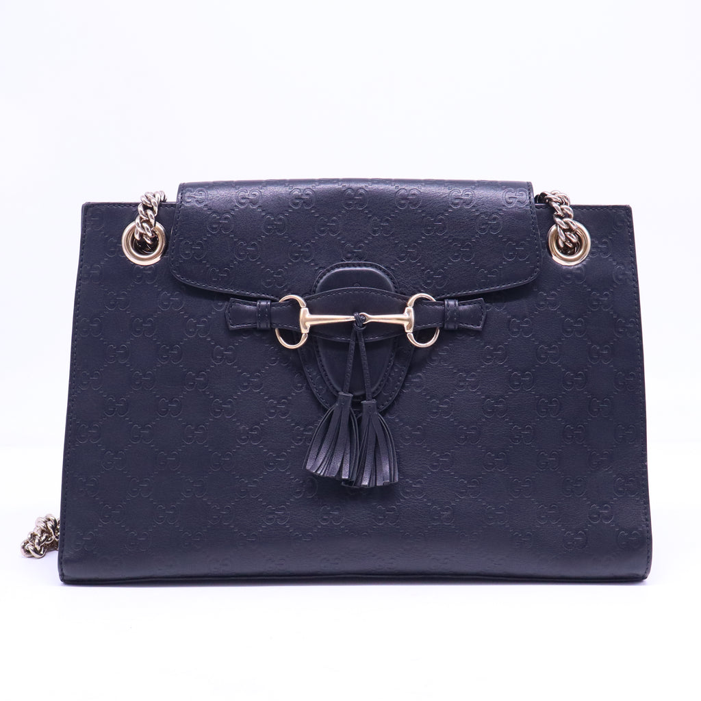 Guccissima Emily Chain Shoulder Bag B21219
