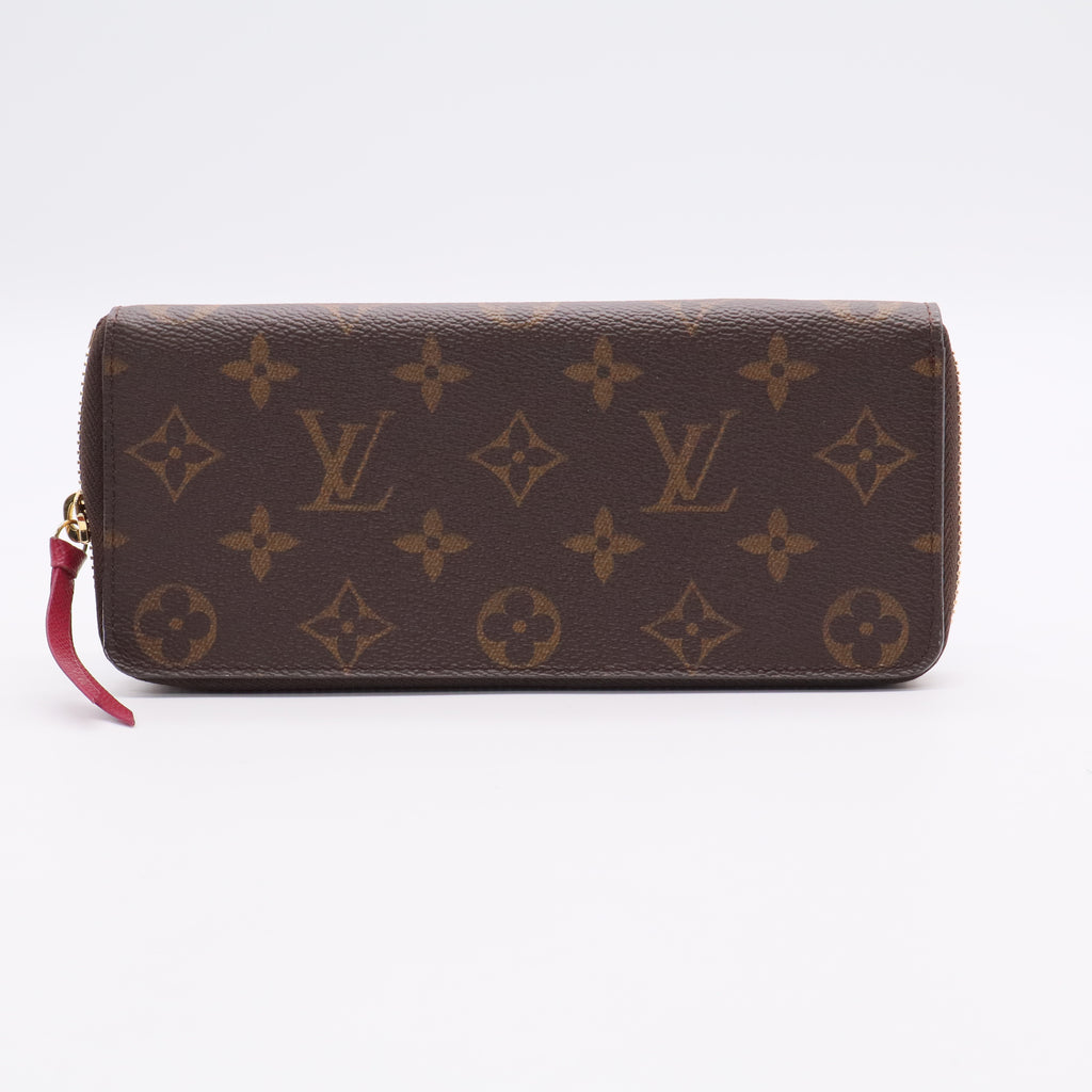Monogram Clemence Wallet Rose Ballerine  W20403