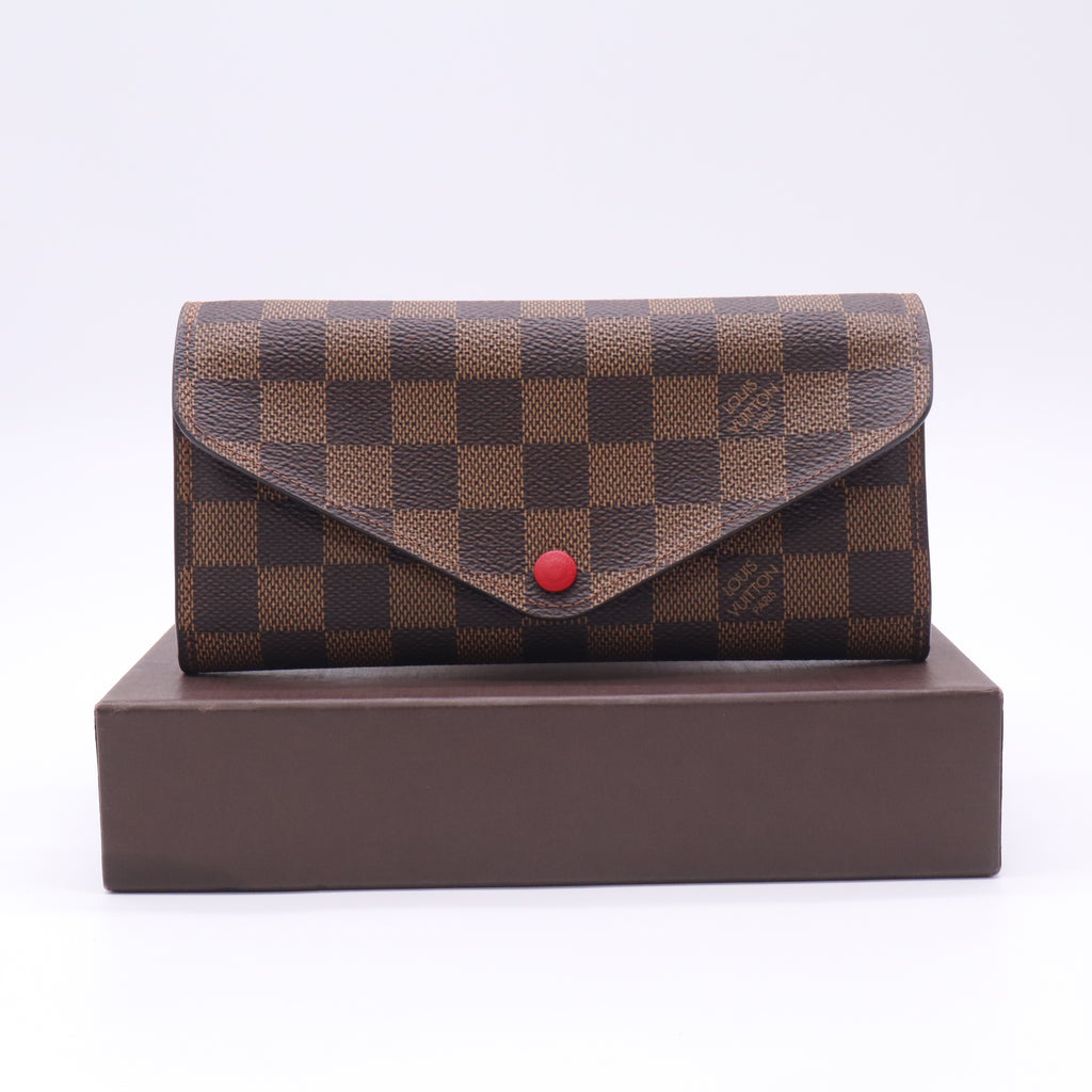 Damier Canvas Rouge Josephine Wallet W22713