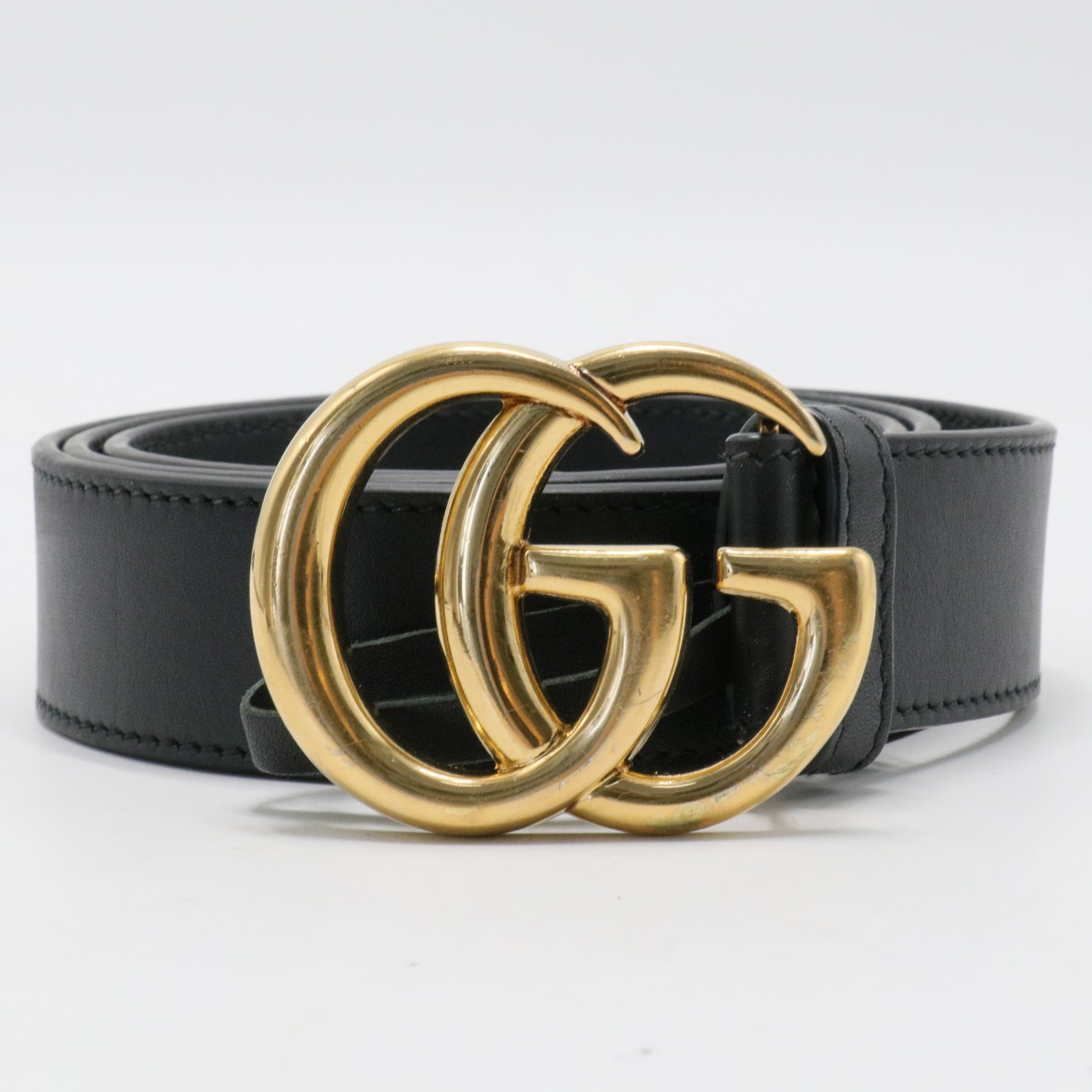 GG Marmont Belt Leather Wide