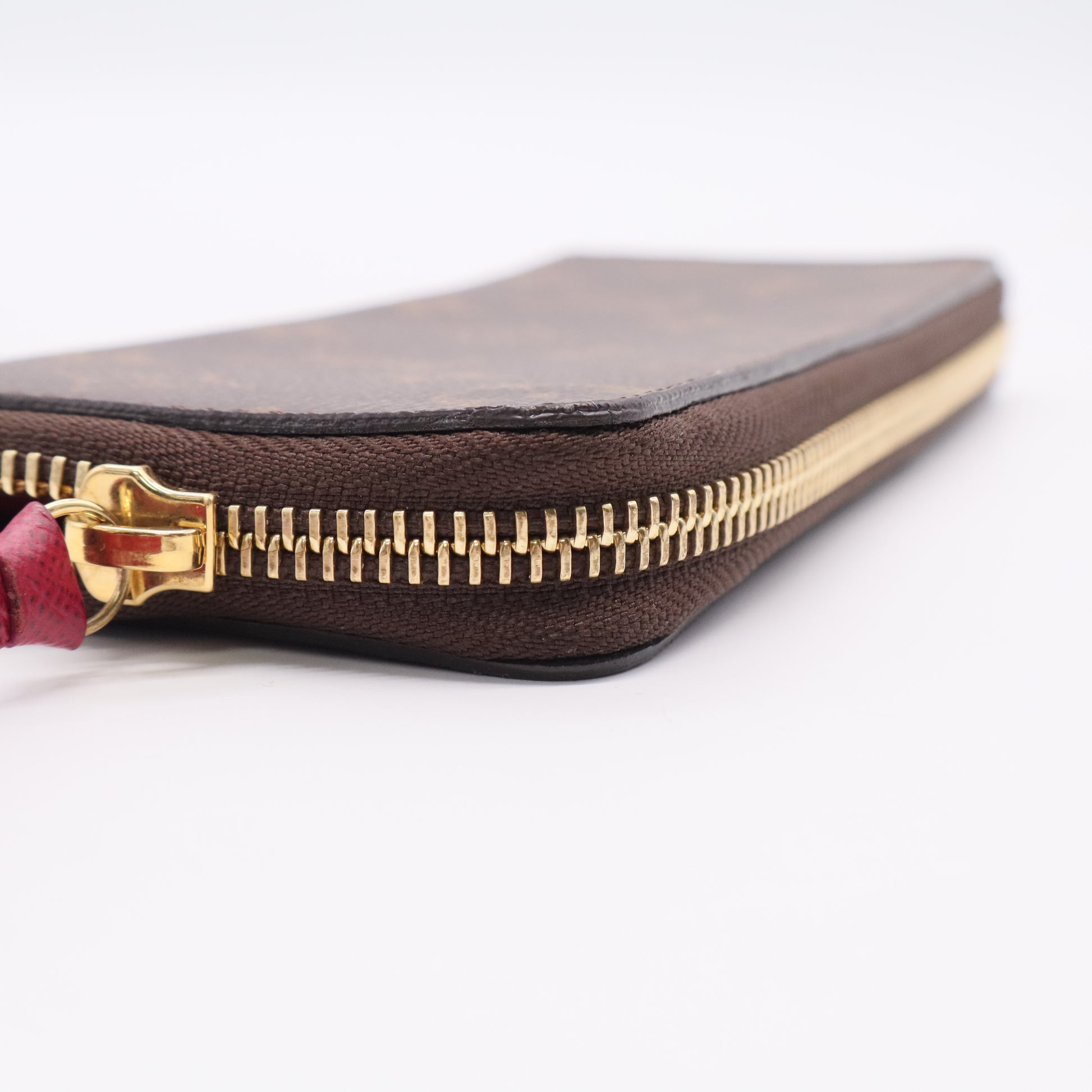 Monogram Clemence Wallet Rose Ballerine  W20403