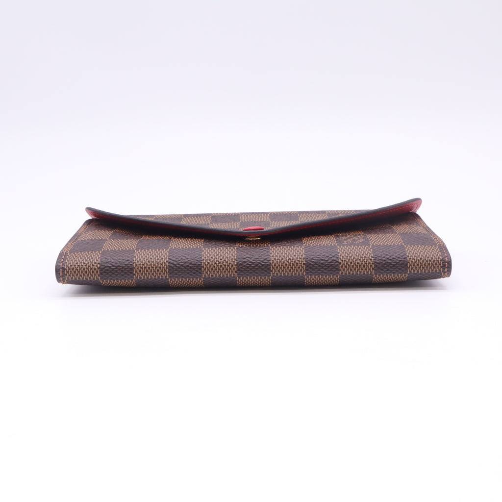 Damier Canvas Rouge Josephine Wallet W22713
