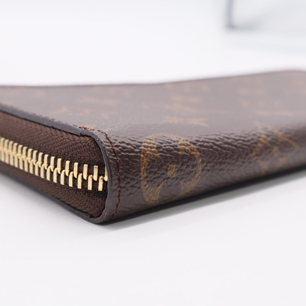 Monogram Clemence Wallet Rose Ballerine  W20403
