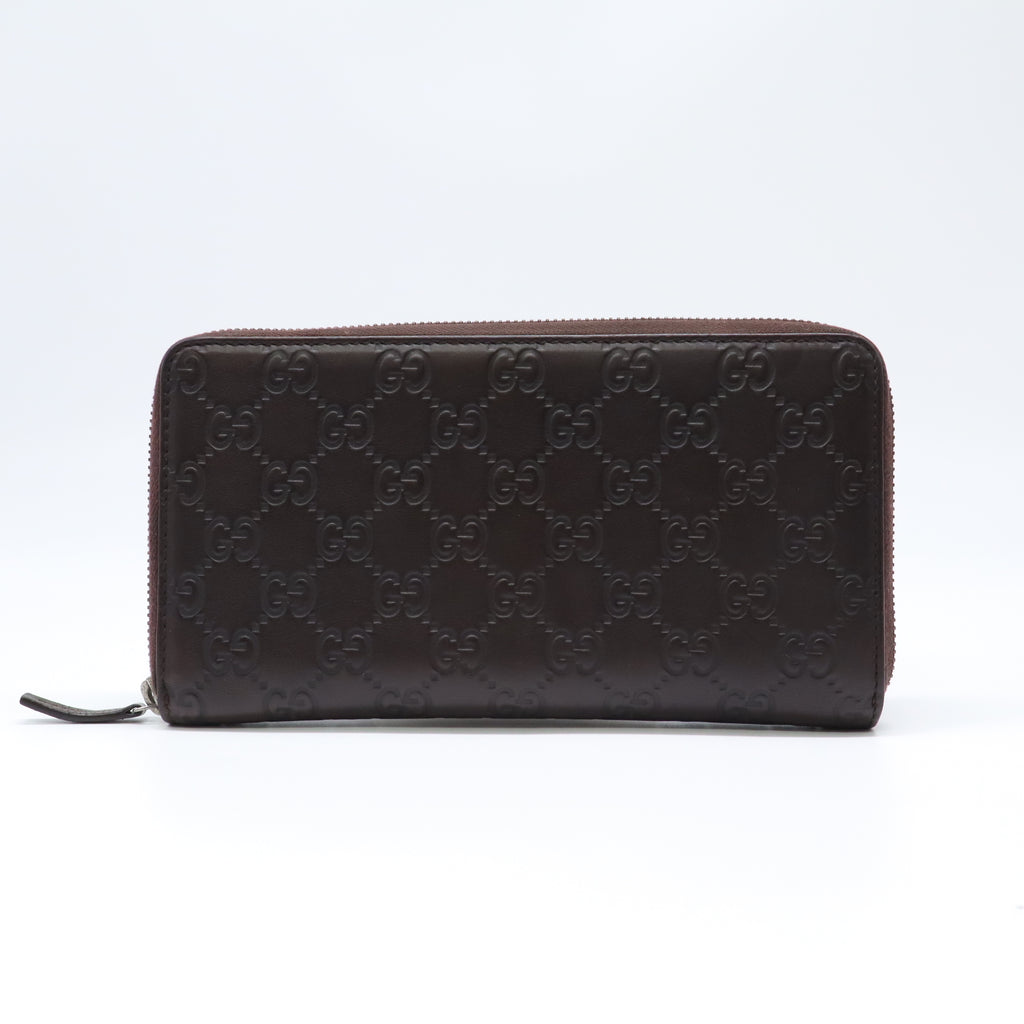 Gucci Guccissima Zip Around Wallet W21829