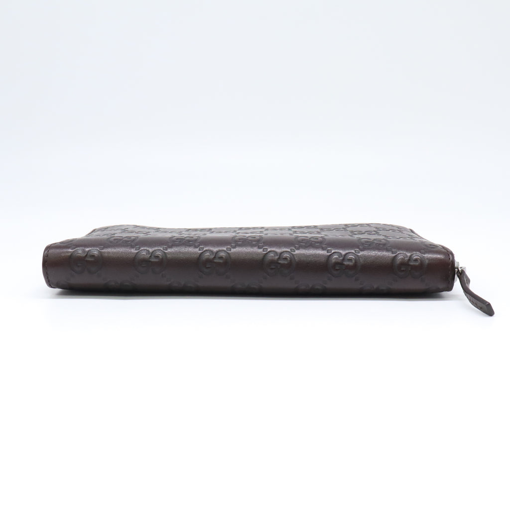 Gucci Guccissima Zip Around Wallet W21829