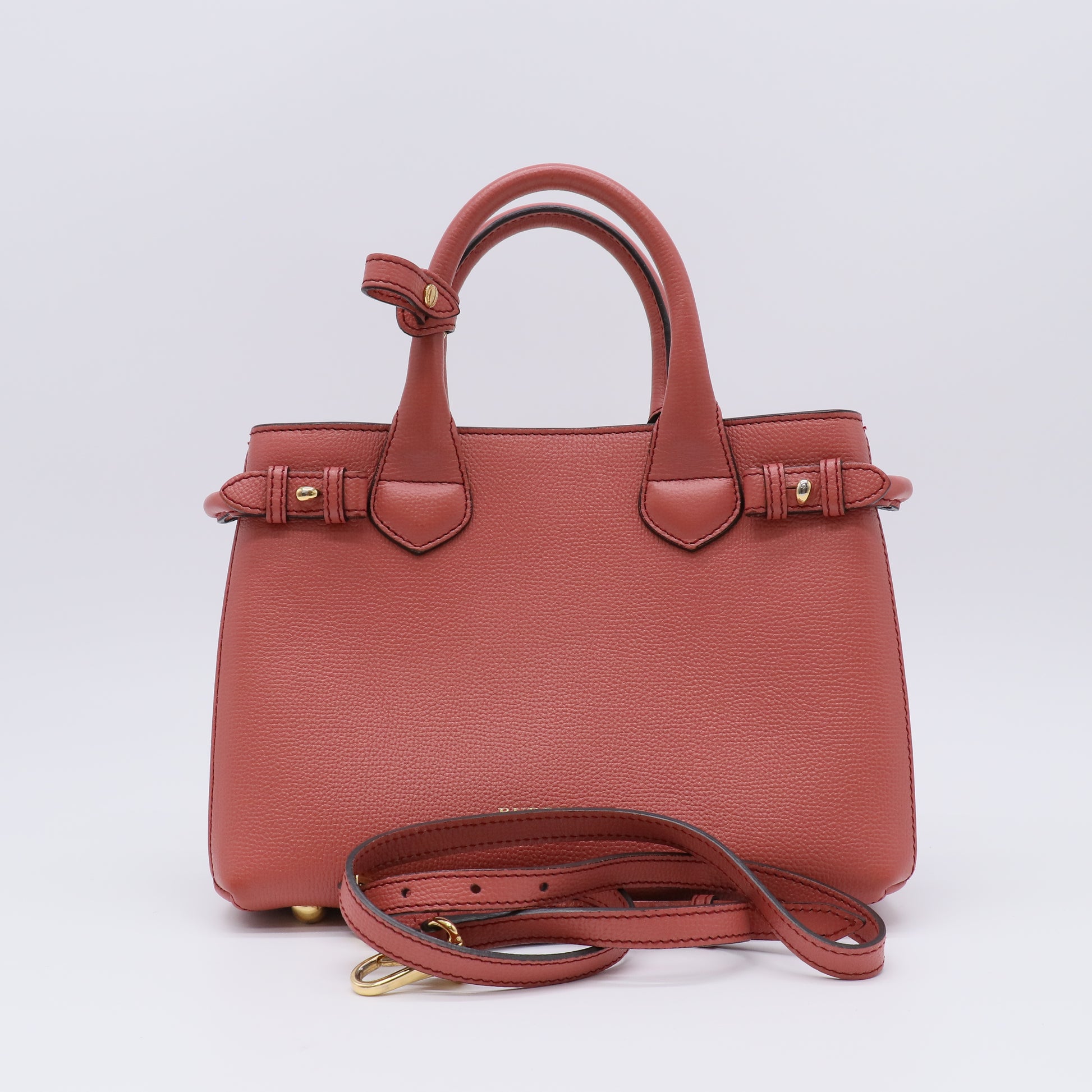 Burberry Pre-Loved Banner small handbag twins B22298