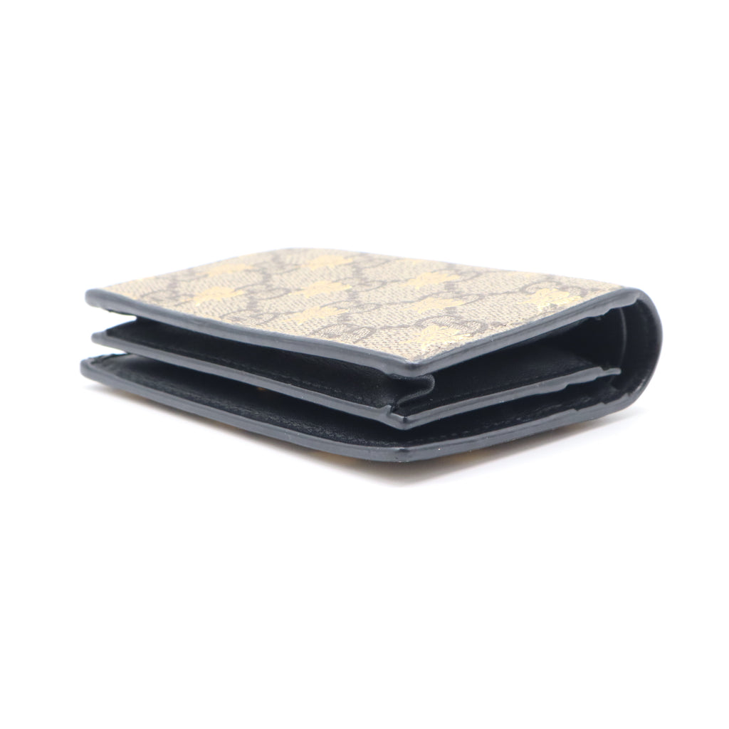 Gucci GG Supreme Bees Card Case Wallet W21720