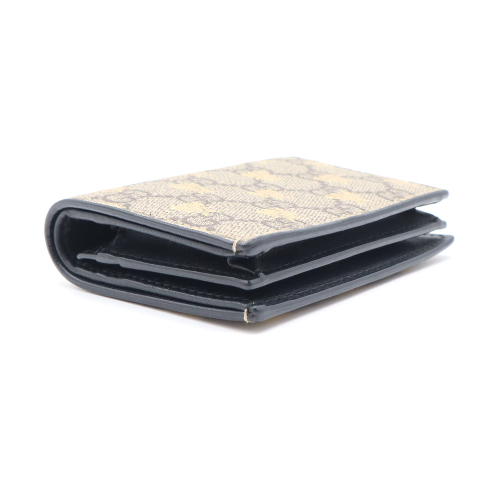 Gucci GG Supreme Bees Card Case Wallet W21720