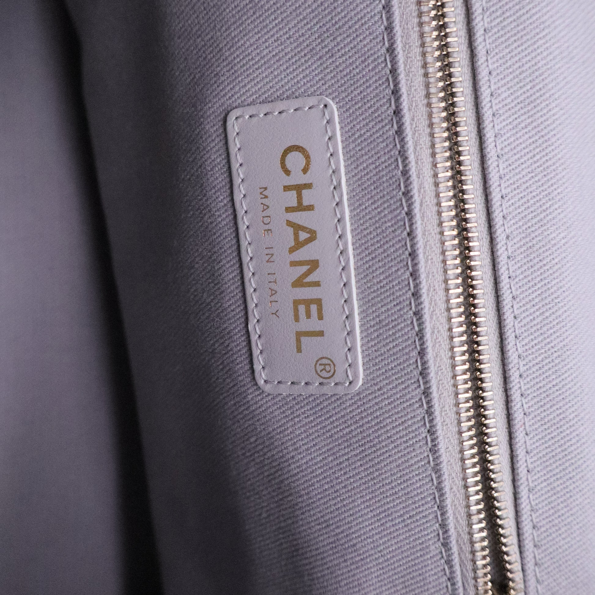 Caviar Quilted Business Affinity Backpack Grey