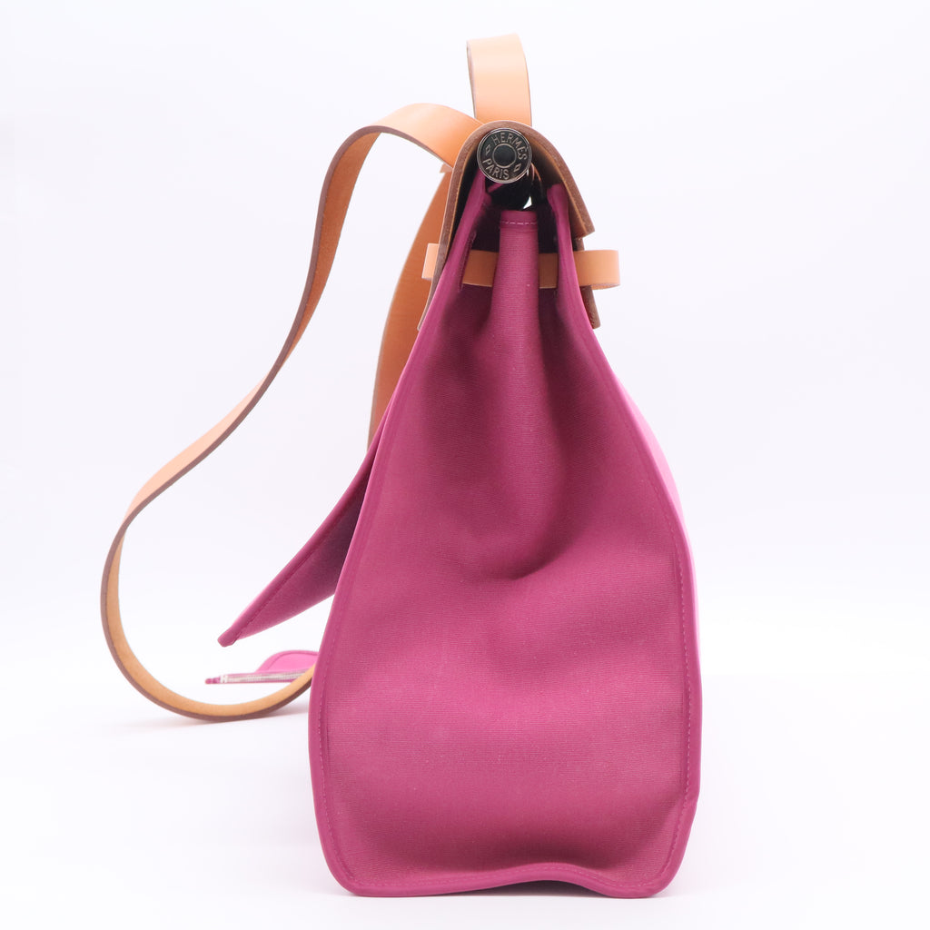 Herbag Zip Leather and Toile 39