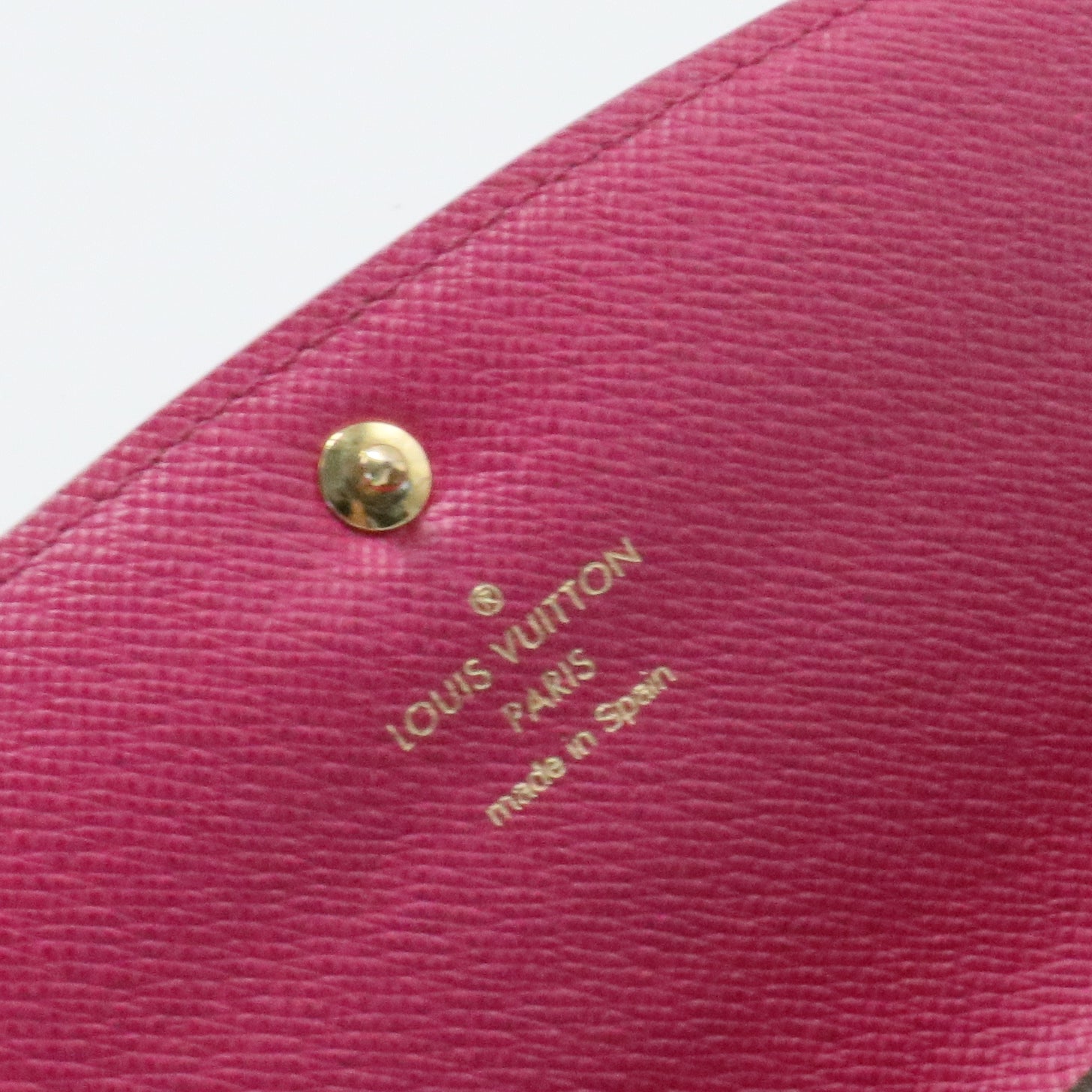 Bloom Flower Emilie Monogram Canvas Wallet